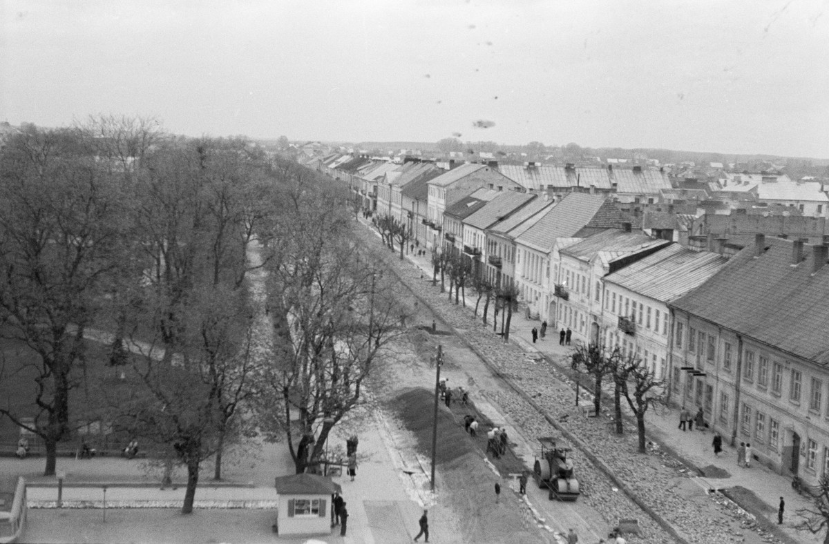 panorama miasta z wieży ratusza, skan 1