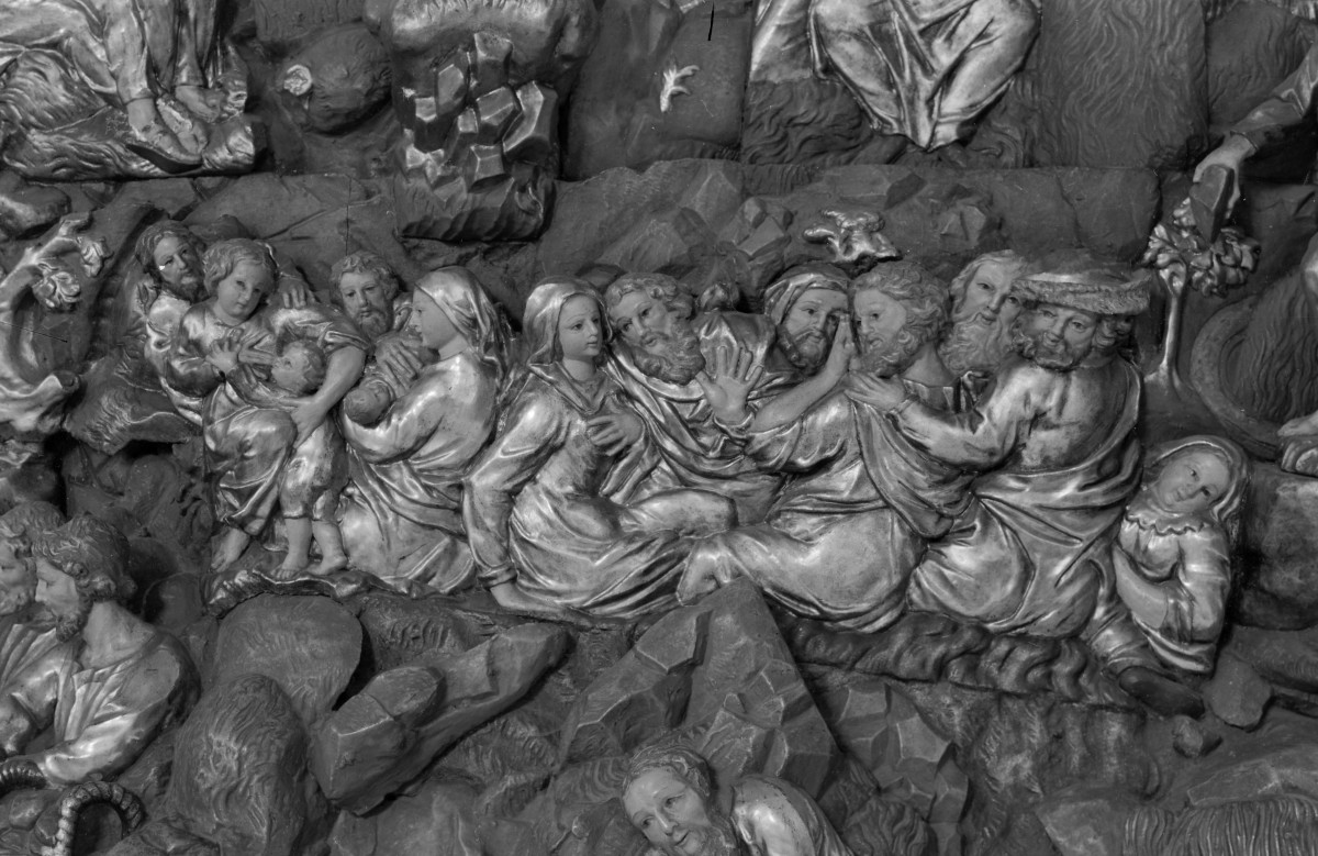 kościół pw. Jana Chrzciciela - Sanktuarium Matki Bożej Grodowieckiej – Jutrzenki Nadziei - wnętrze - ambona, skan 1
