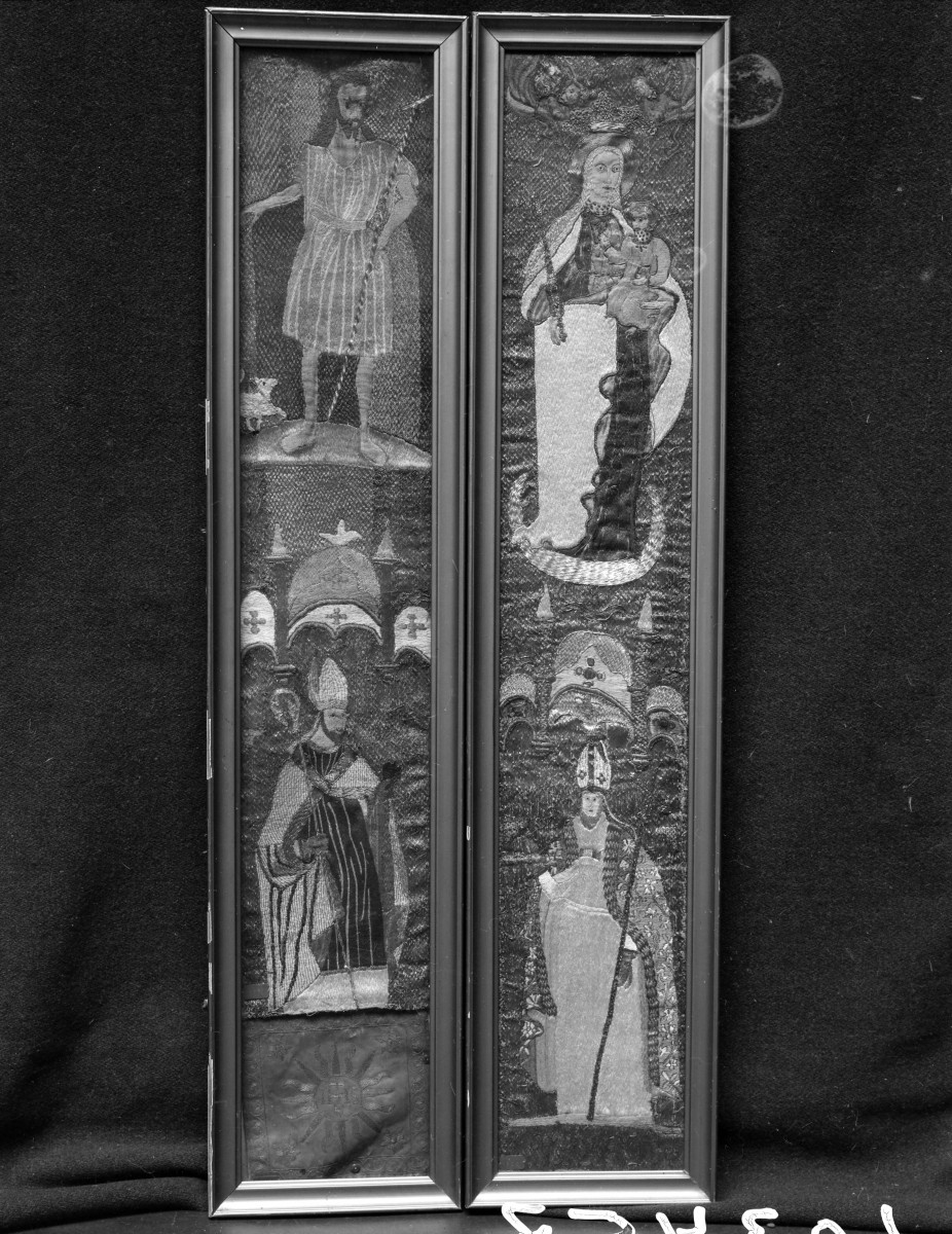 kościół pw. Wniebowzięcia Najświętszej Maryi Panny i św. Zygmunta - Muzeum Diecezjalne - zbiory - preteksta z XV w., skan 1