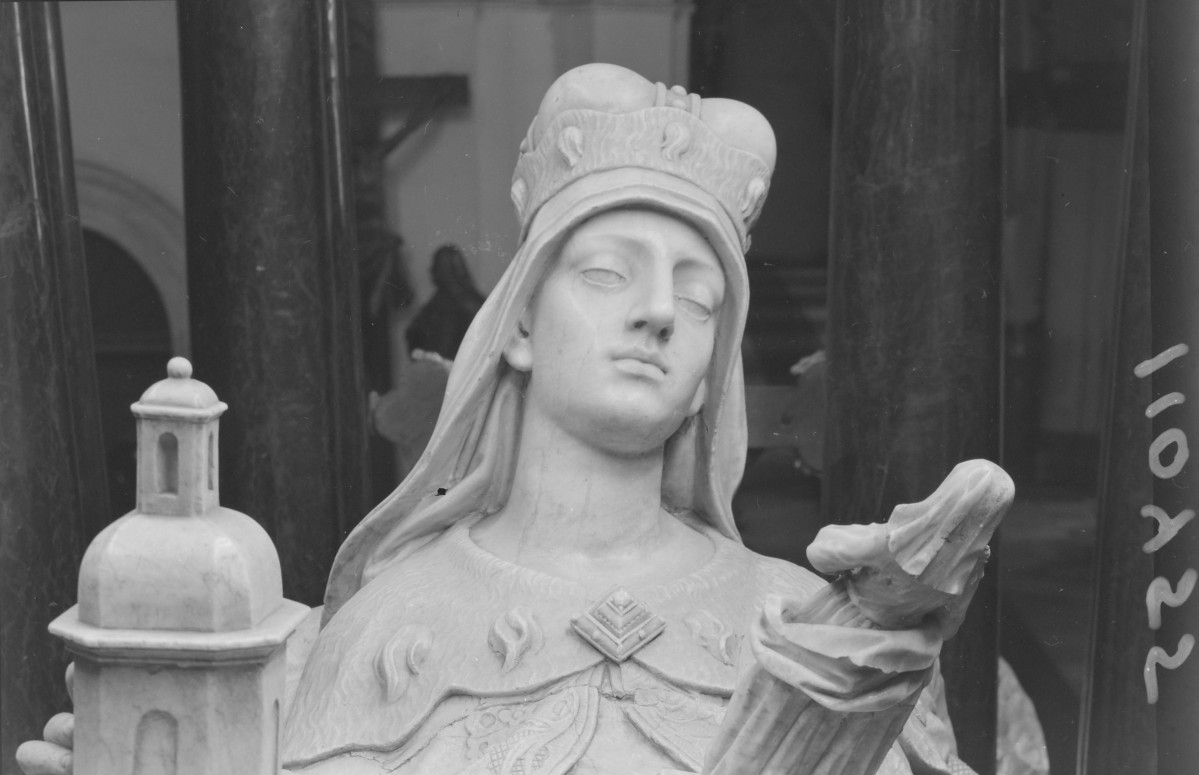 sanktuarium św. Jadwigi Śląskiej - kościół: kaplica św. Jadwigi - grobowiec św. Jadwigi, skan 1