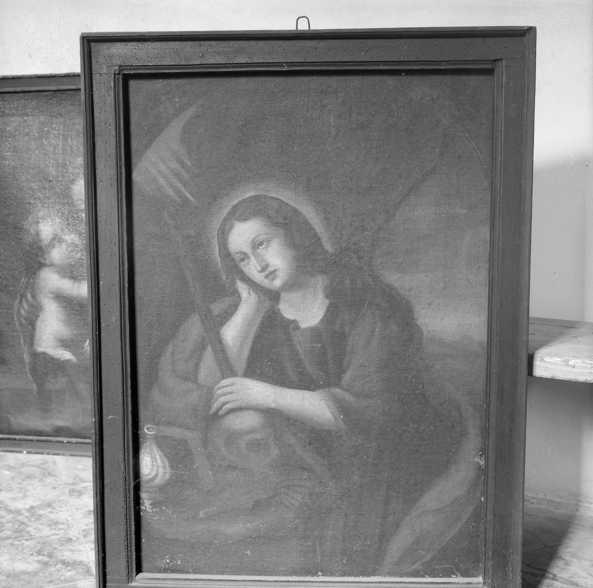 klasztor ss. Benedyktynek - obraz św. Marii Magdaleny XVIII-XIX w., skan 1