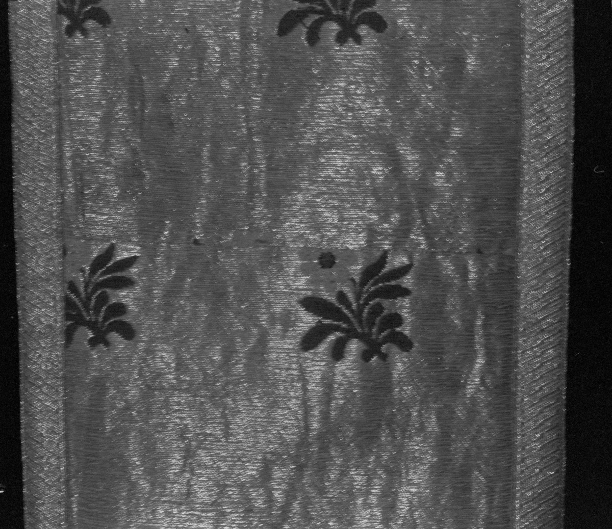 Kościół św. Boromeusza -Ornat. Polska XVIII. Fragment raportu wzór., skan 1