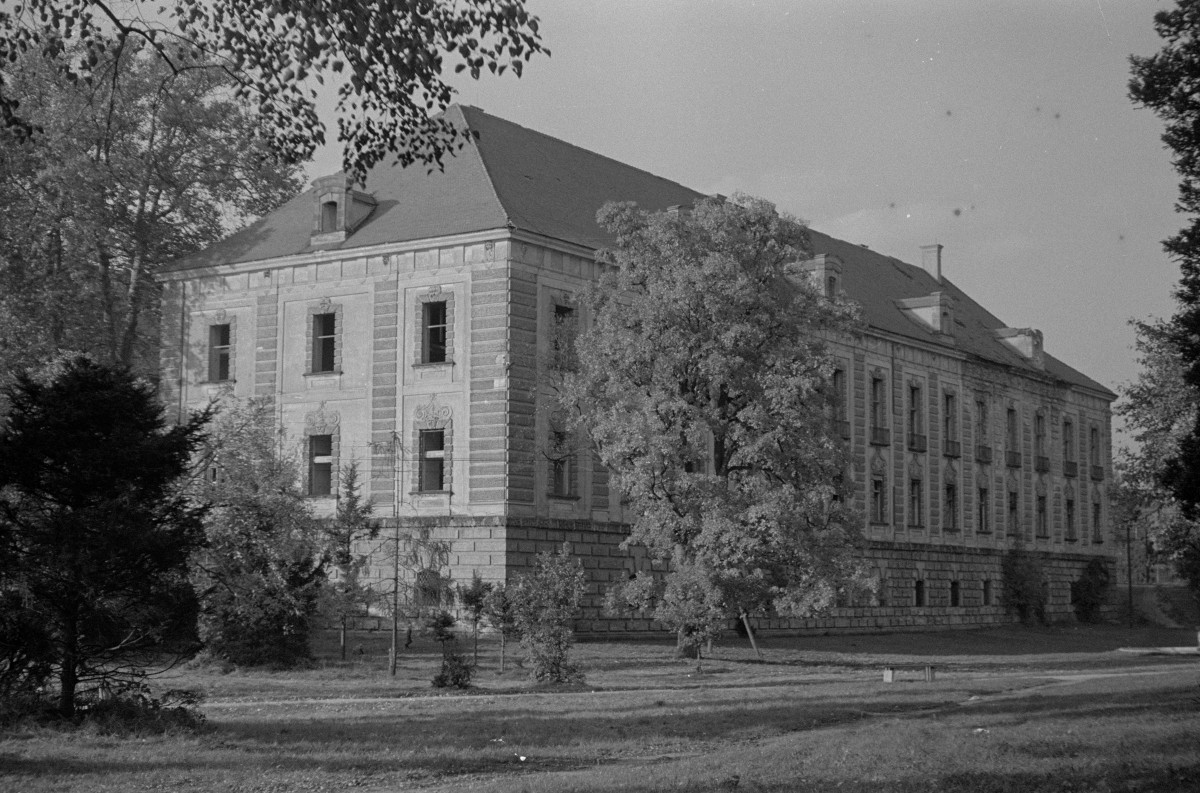 pałac Lobkowitzów - elewacja, skan 1