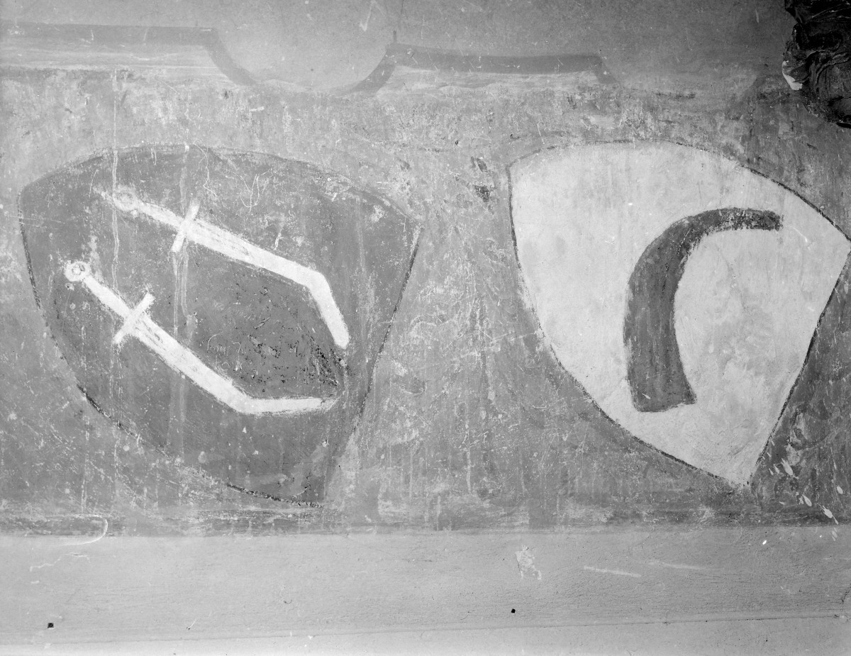 Opactwo Cystersów - polichromia w oratorium św. Jakuba., skan 1