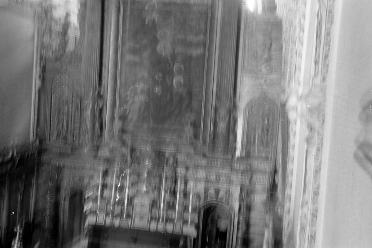 kościół przy klasztorze pokamedulskim - ołtarz, skan 1