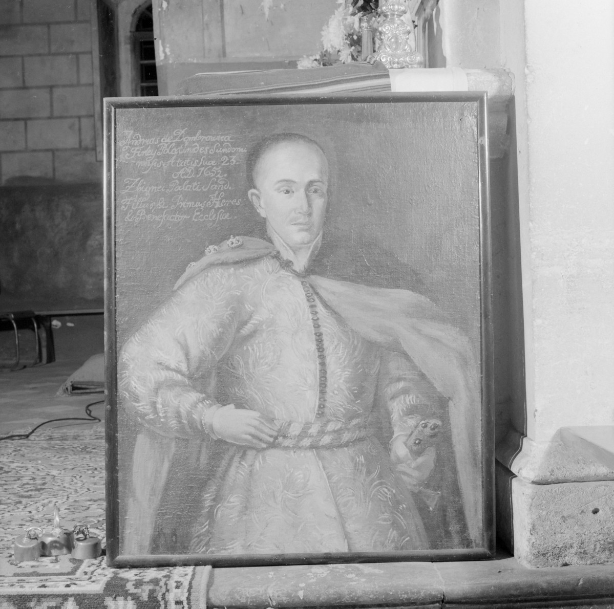 kościół pw. św. Mikołaja - zbiory - obraz Andrzeja Firleja, skan 1