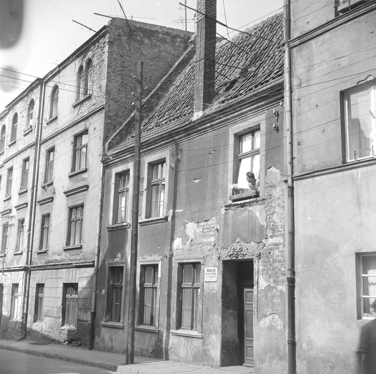 kamienica - elewacja, skan 1