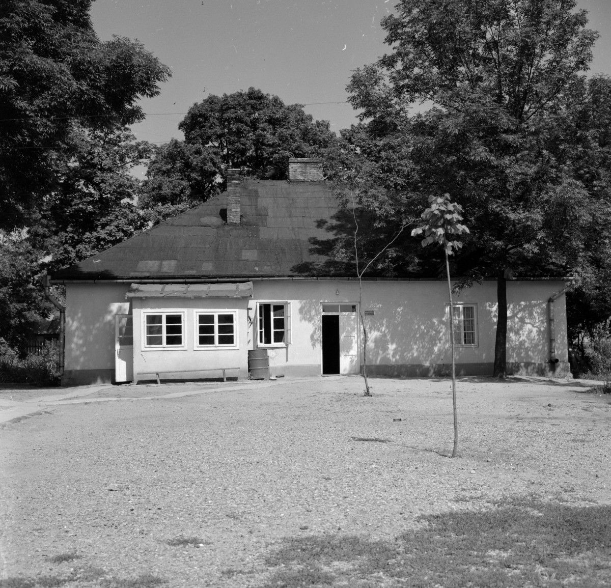 dom - elewacja południowa, skan 1