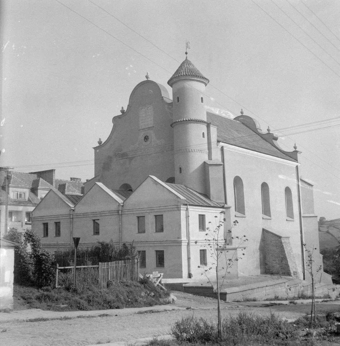 synagoga - widok ogólny , skan 1