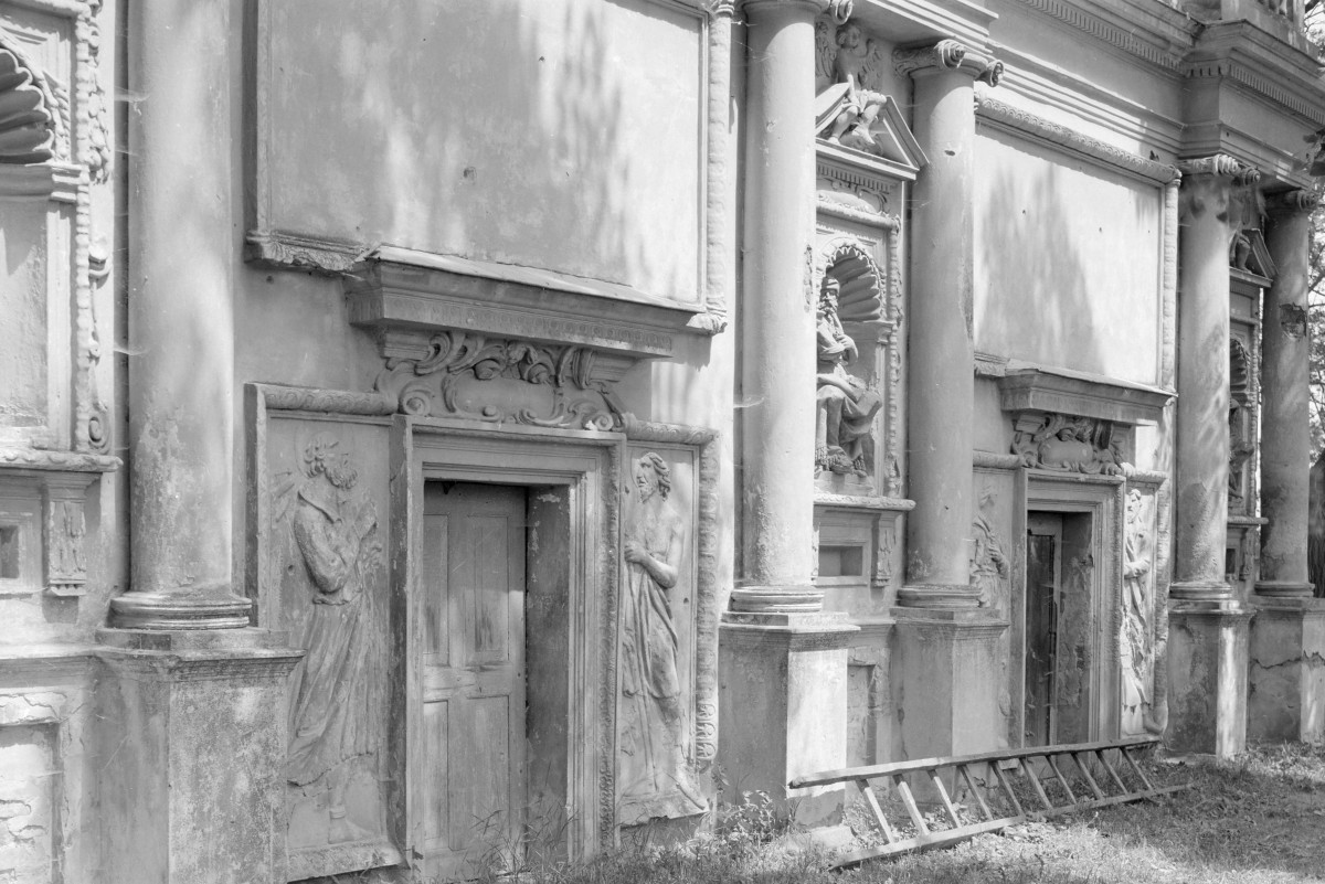 domek Loretański 1634-38 - elewacja południowa, skan 1