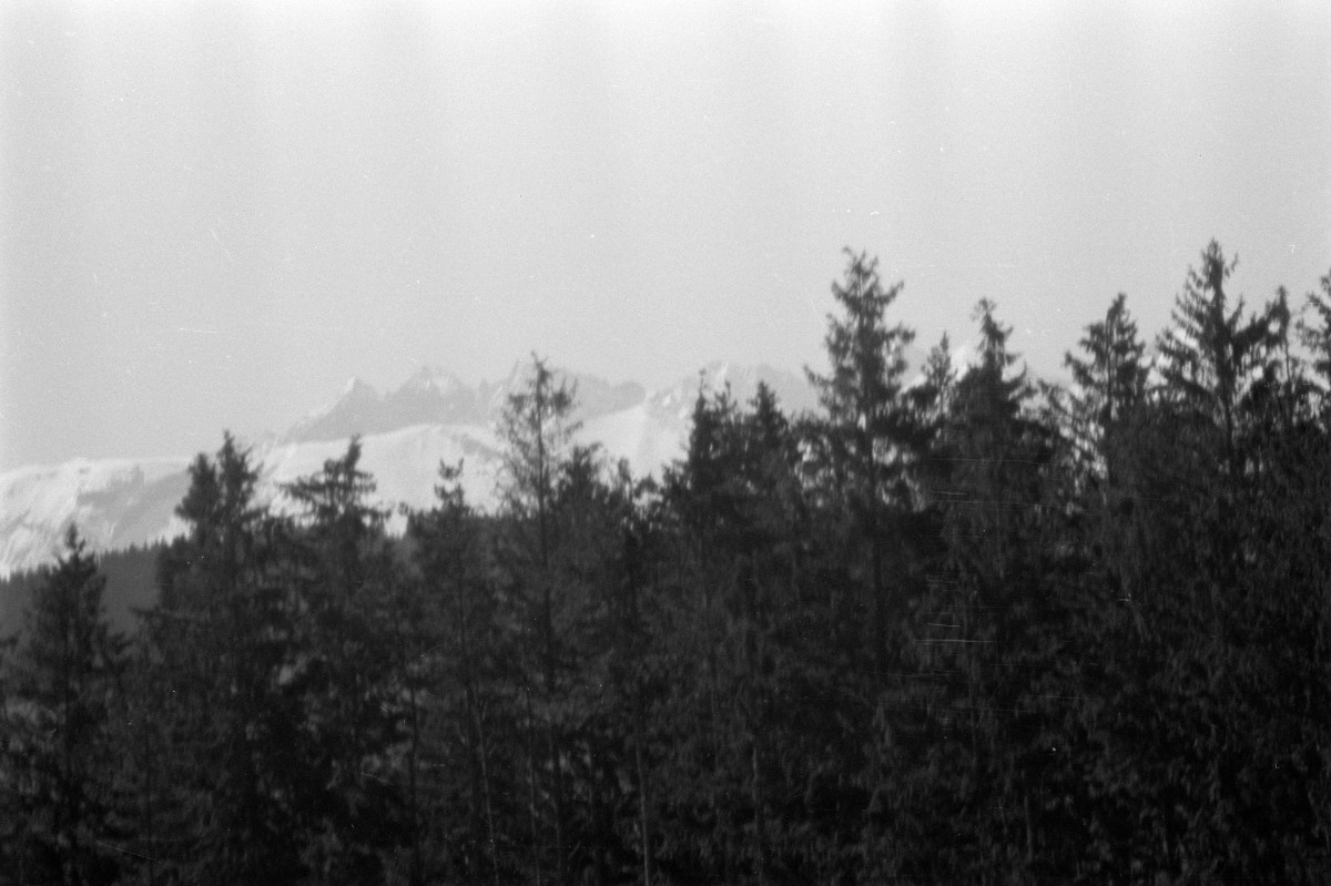 widok na Tatry, skan 1