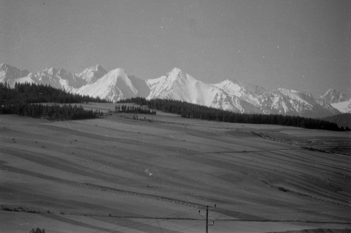 Tatry - widok ogólny, skan 1