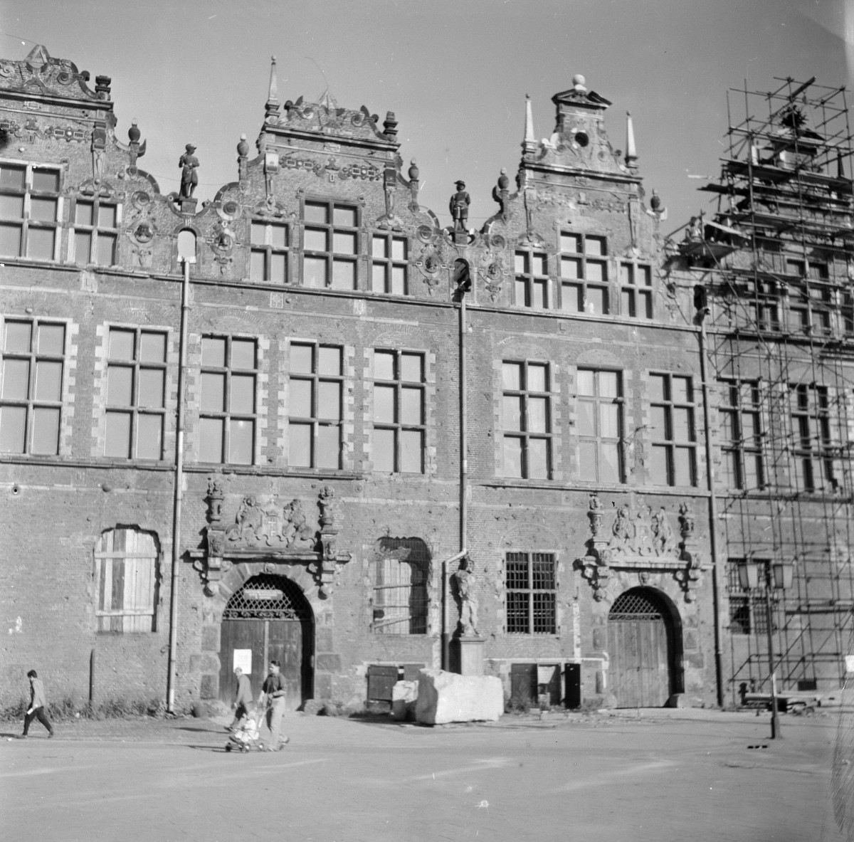 Wielka Zbrojownia 1602-5 - elewacja frontowa, skan 1
