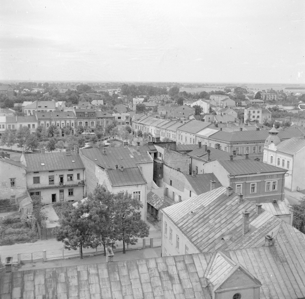 fragment panoramy miasta, skan 1
