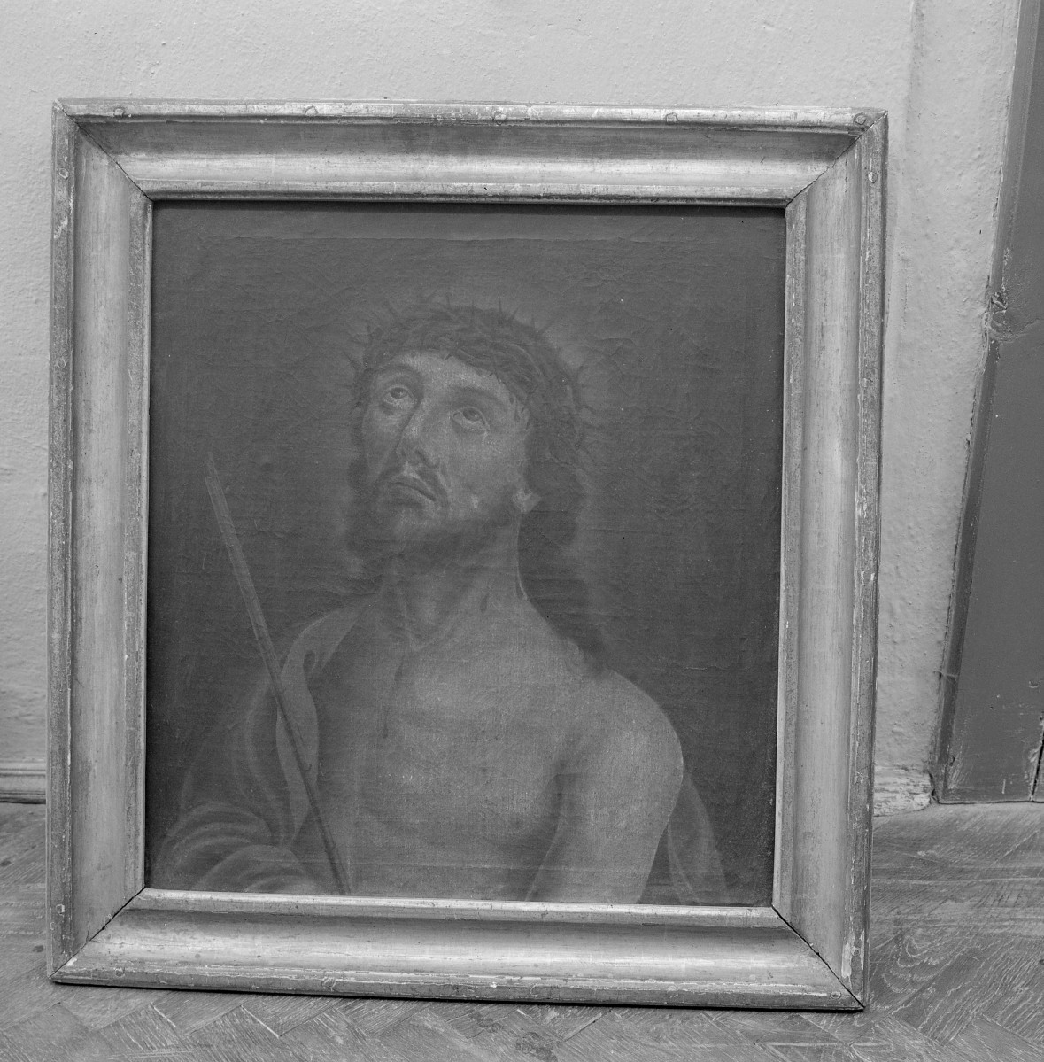 klasztor ss. Benedyktynek - obraz Chrystus Ecce Homo, 1. połowa XIX w., skan 1