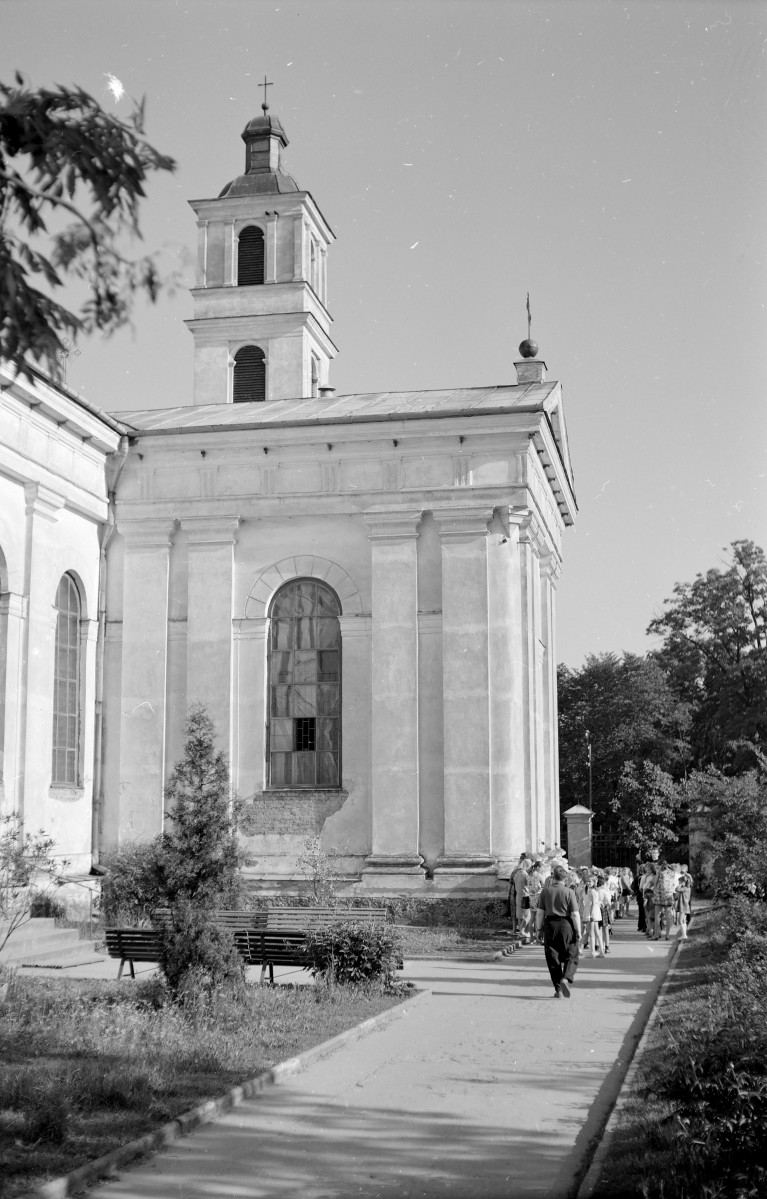 konkatedra św. Aleksandra - kaplica, elewacja zachodnia, skan 1