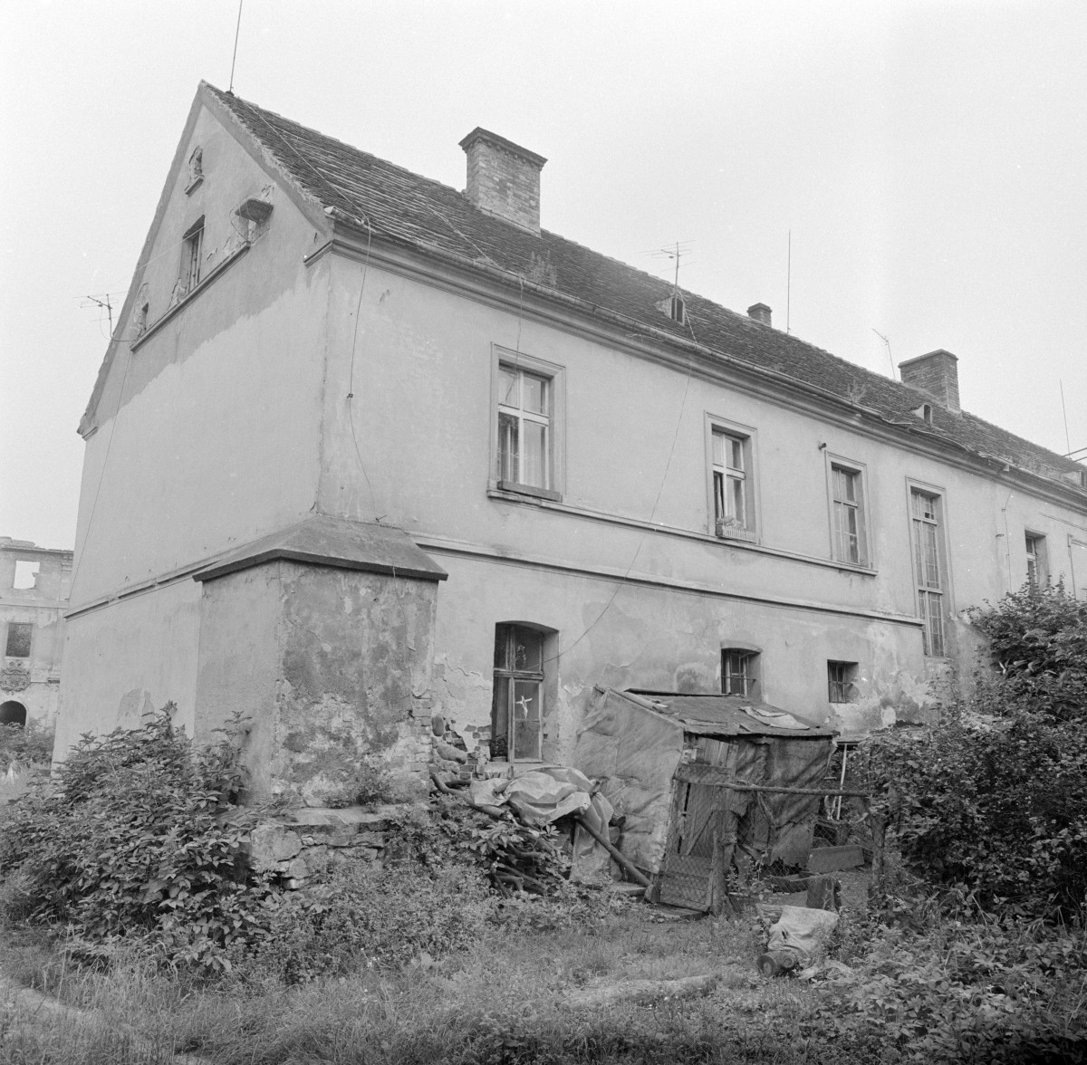 oficyna - elewacja od podwórza, skan 1