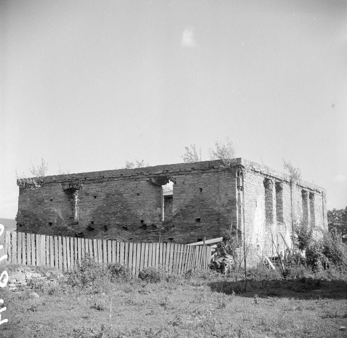 bożnica, ruina synagogi, skan 1