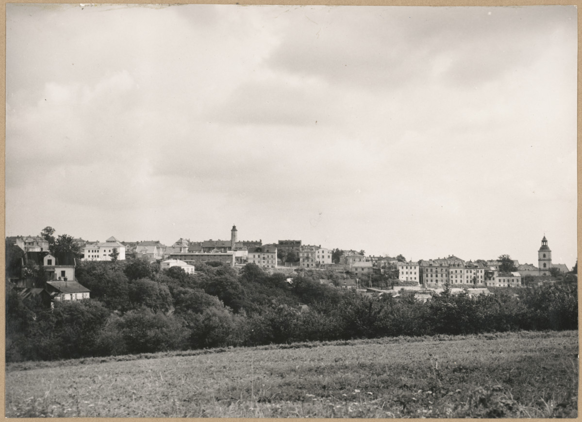 Panorama miasta od strony płn.-zach., skan 1