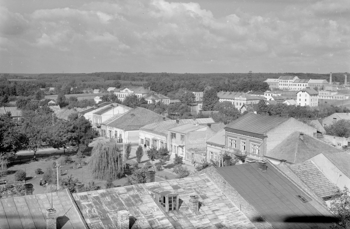 panorama miasta - rynek, skan 1