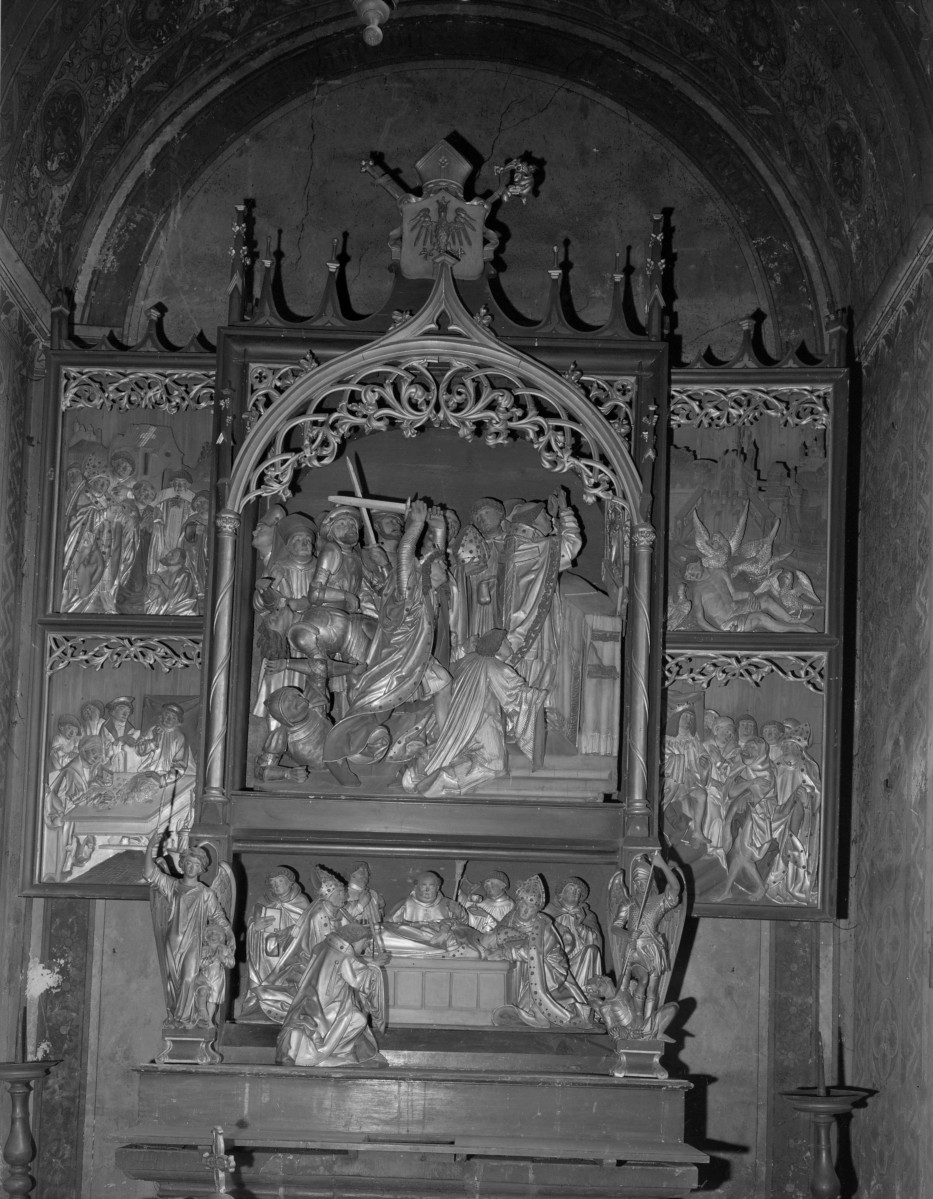 Kościół Mariacki pw. Wniebowzięcia Najświętszej Marii Panny - tryptyk Św. Stanisława - kaplicia Aniołów Stróżów 1504 r., skan 1