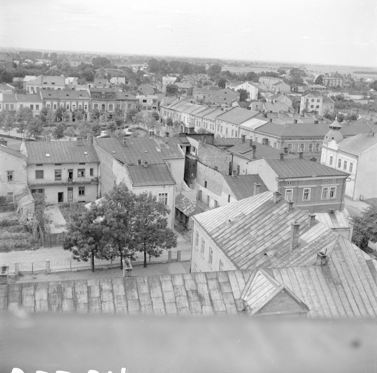 fragment panoramy miasta, skan 1