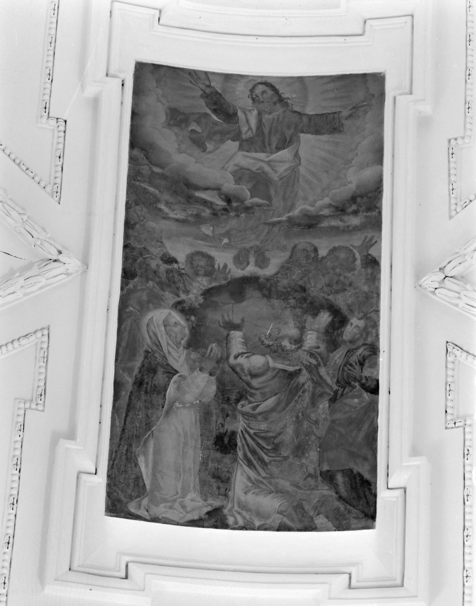 Kościół pw. NMP i św. Mikołaja - fragment polichromii i dekor, skan 1