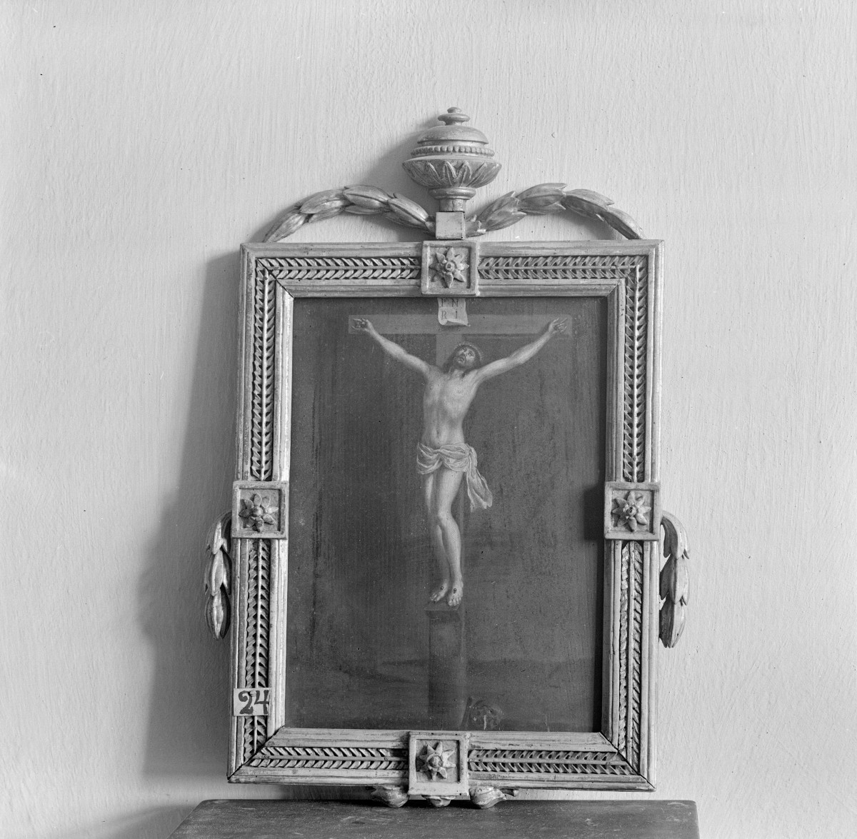 klasztor ss. Mniszek Benedyktynek - zbiory - obraz Ukrzyżowanie z XIX wieku, skan 1