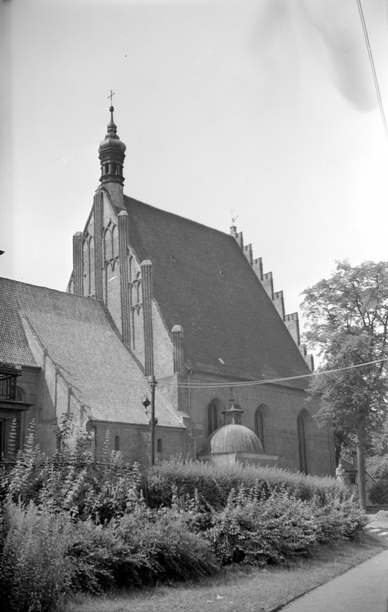 Katedra św. Marcina i Mikołaja - widok ogólny, skan 1
