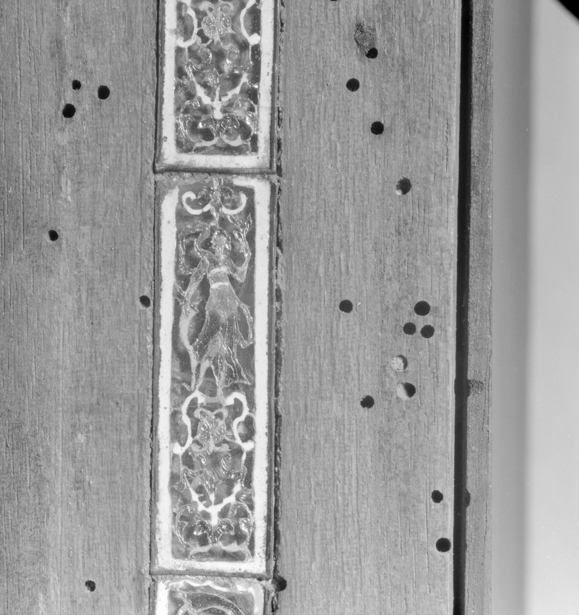 Kościół św. Józefa Oblubieńca i św. Antoniego z Padwy - tabernakulum z ok. 1740. Detale zdobienia., skan 1