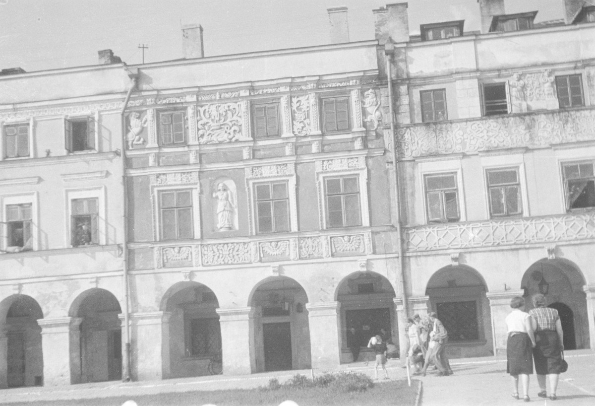 rynek - domy przy Rynku Wielkim, skan 1