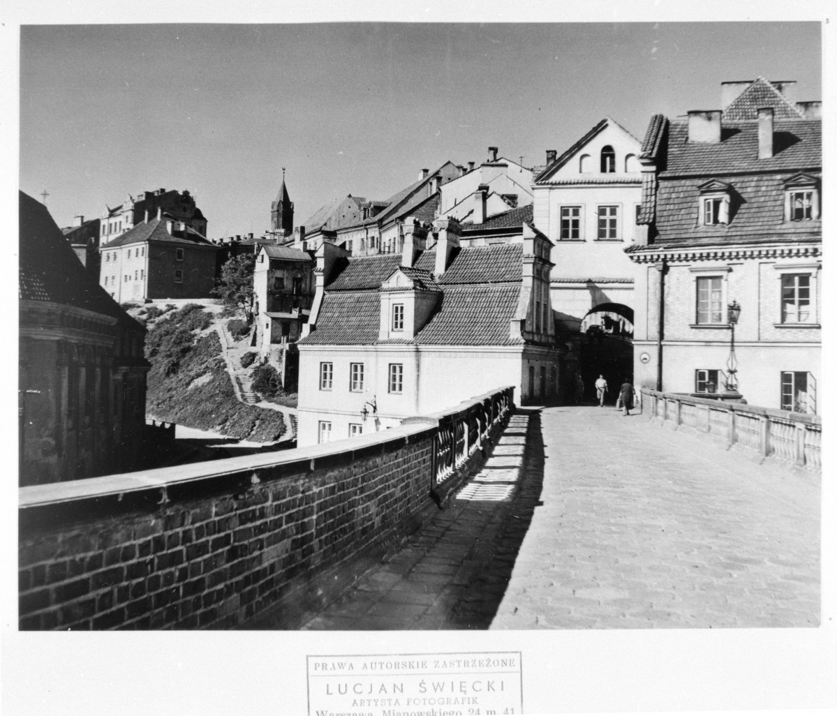 brama Grodzka - wiadukt arkadowy, skan 1