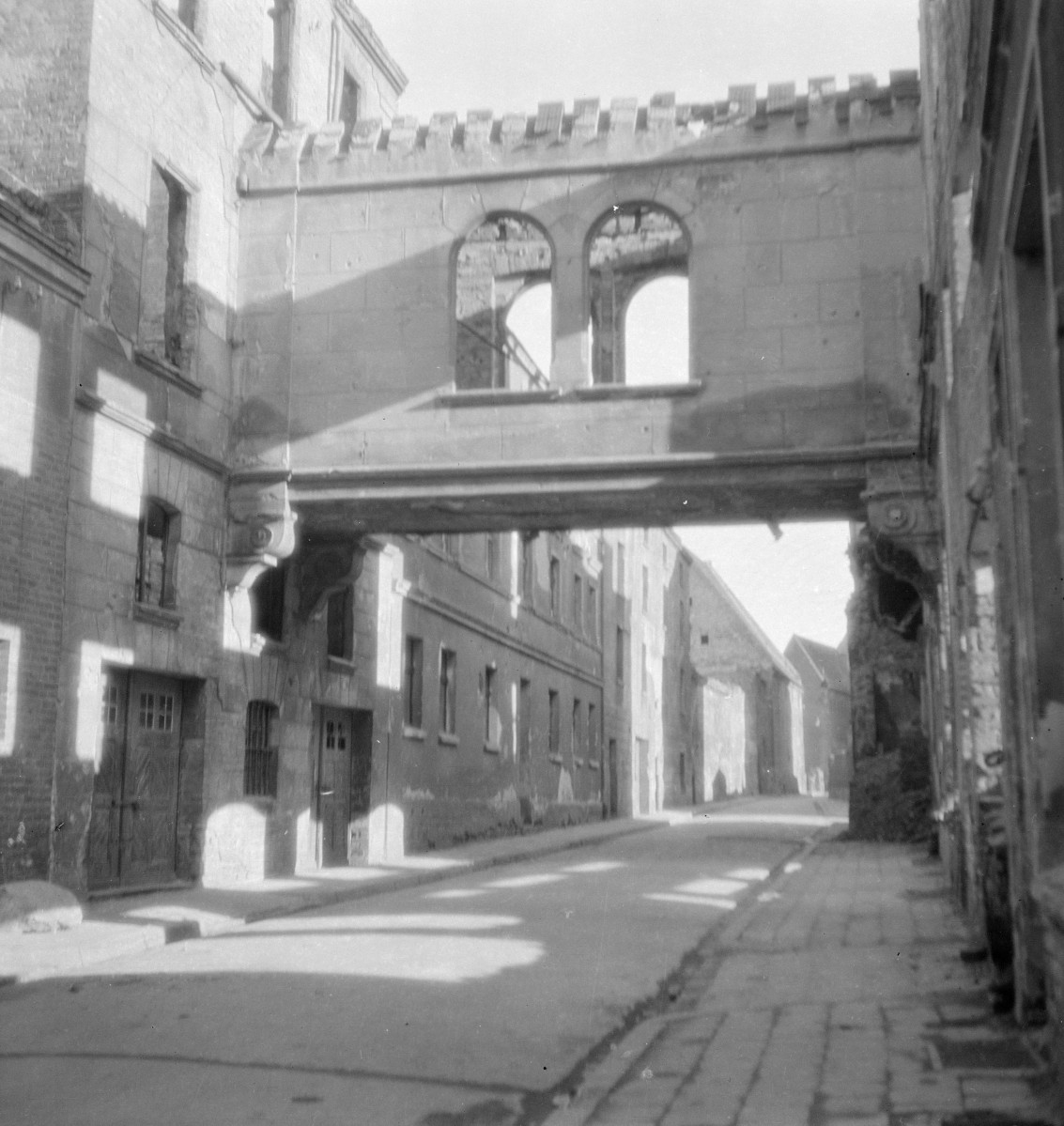 Ganek nad ulicą (obecnie nieistnieje), skan 1