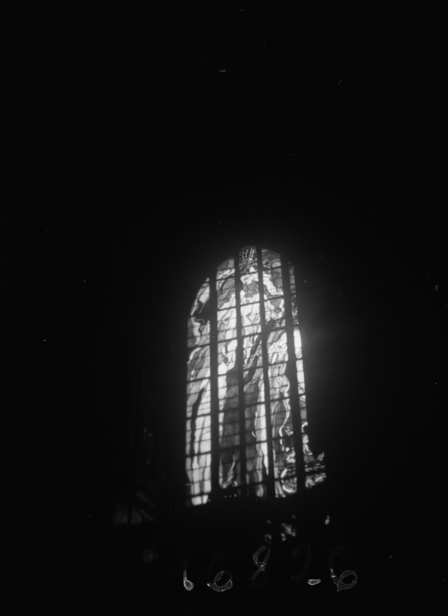 kościół Franciszkanów - witraż, skan 1