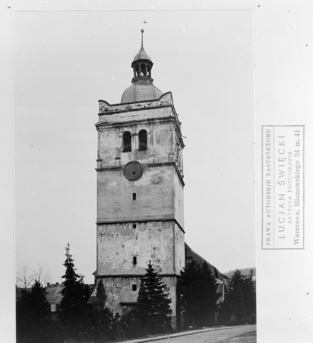 kościół ewangelicki - wieża, skan 1