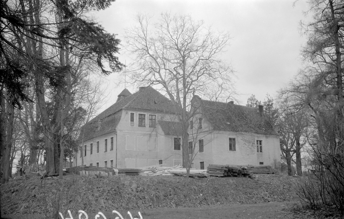 Pałac - widok ogólny, skan 1