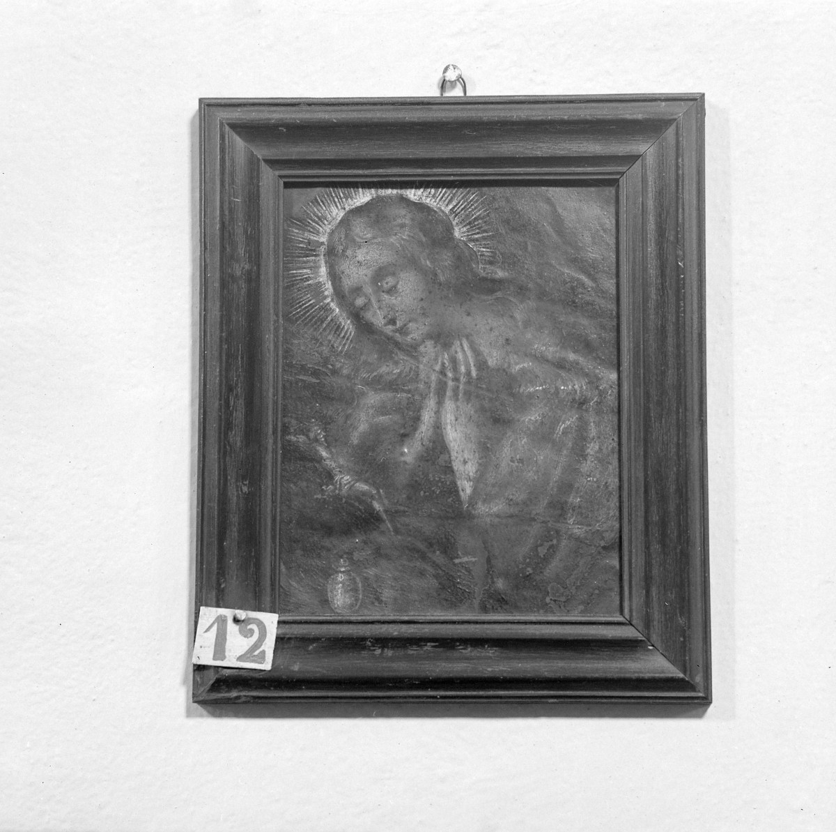 klasztor ss. Mniszek Benedyktynek - zbiory - obraz św. Marii Magdaleny z XVIII w., skan 1