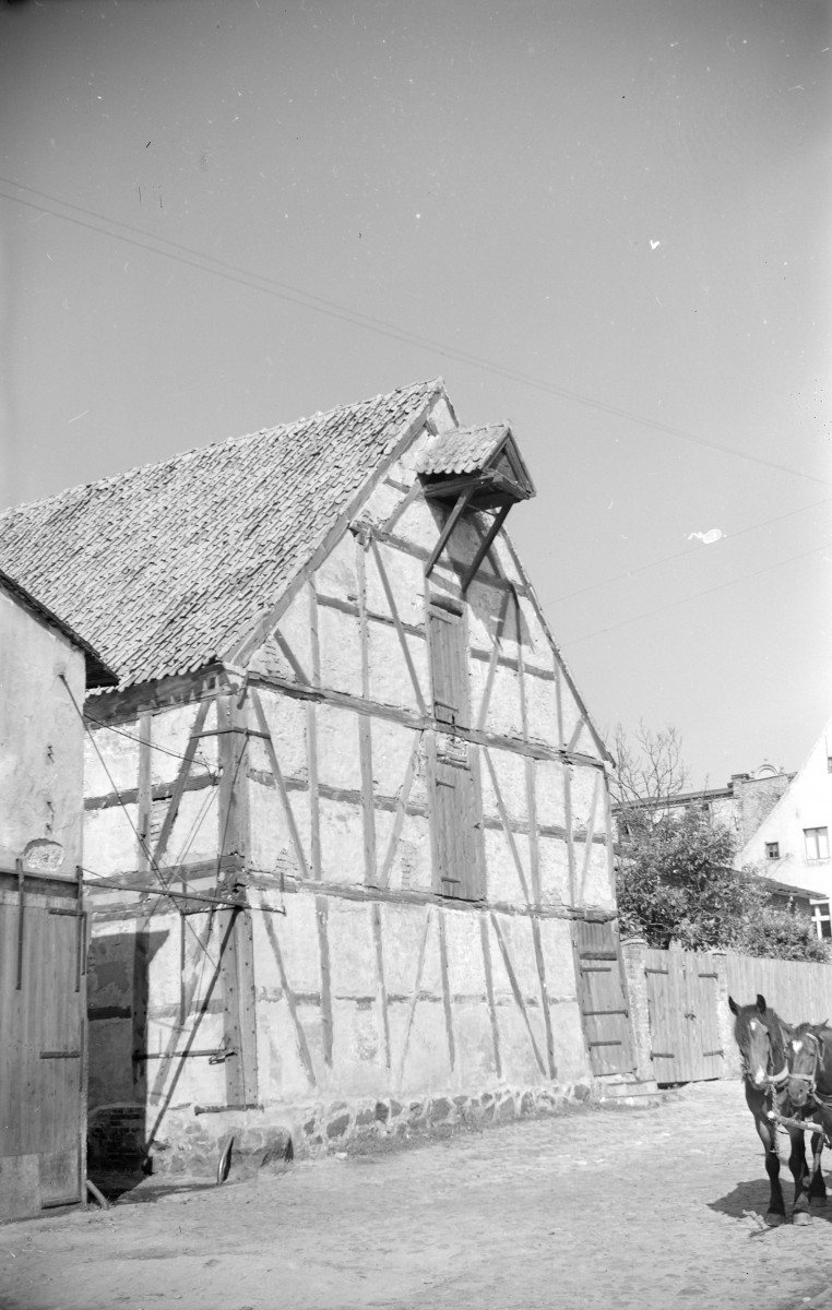 Spichlerz - elewacja ryglowa, skan 1