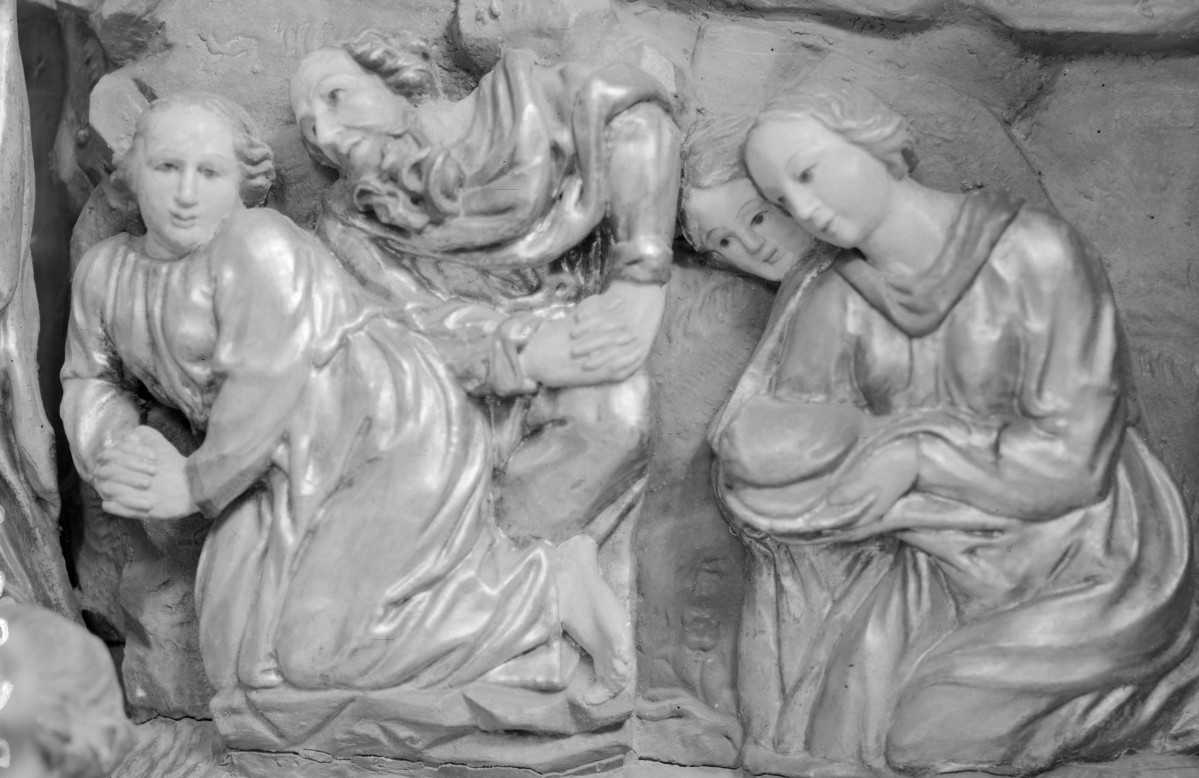 kościół pw. Jana Chrzciciela - Sanktuarium Matki Bożej Grodowieckiej – Jutrzenki Nadziei - wnętrze - ambona - fragment, skan 1