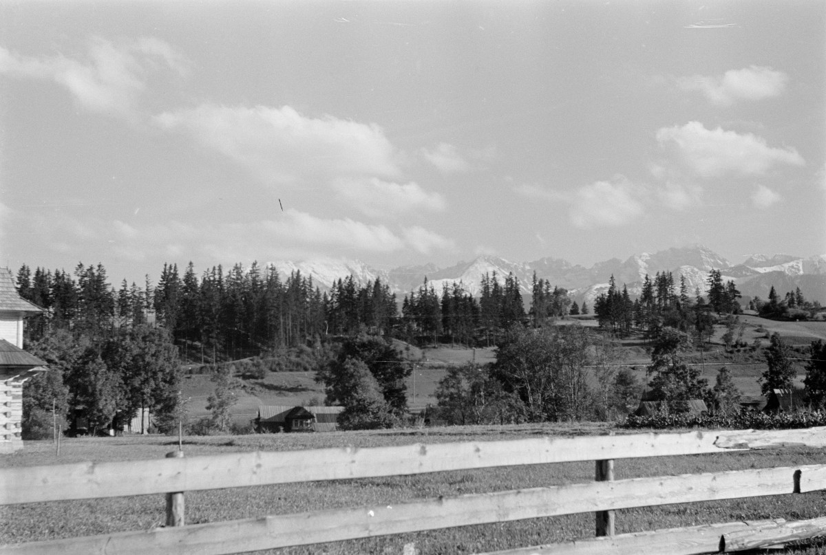 Widok z Harendy. Tatry., skan 1