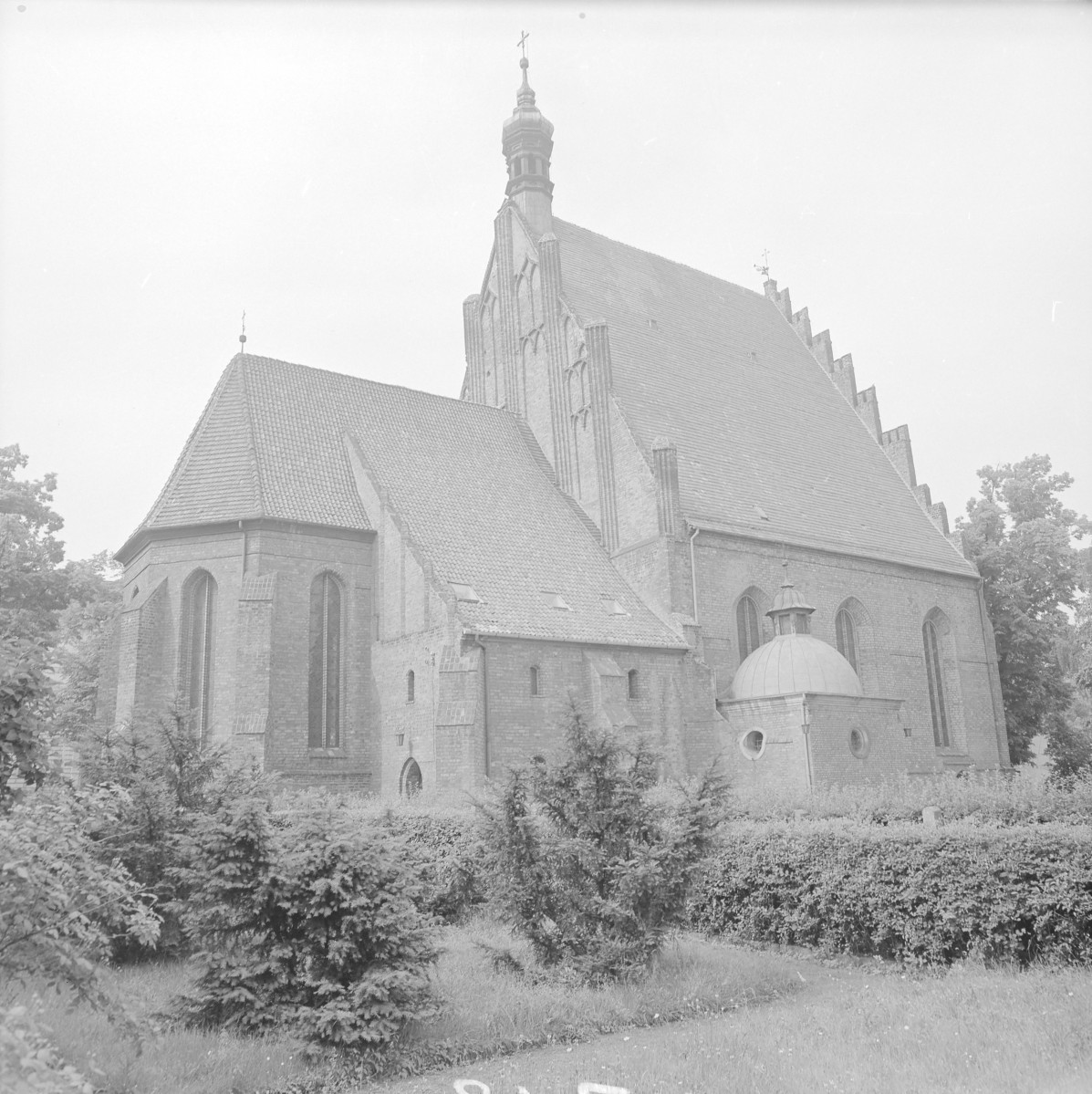 Katedra św. Marcina i Mikołaja. Widok ogólny., skan 1