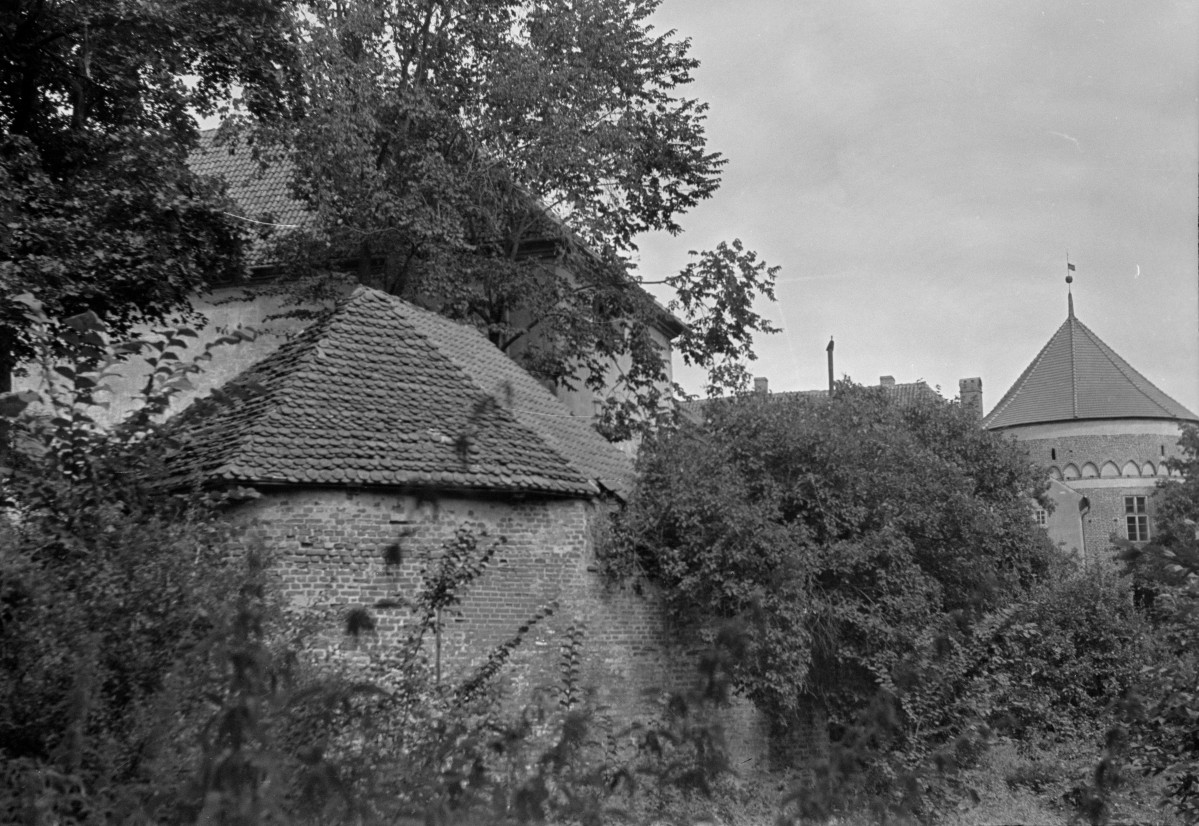 zamek - fragment elewacji, skan 1