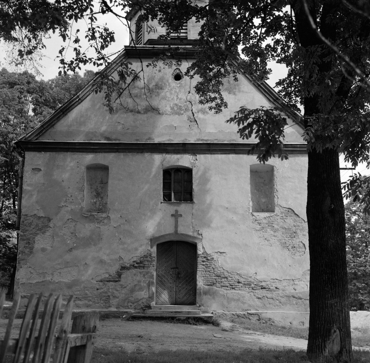 cerkiew Zaśnięcia Najświętszej Marii Panny - elewacja zach., skan 1