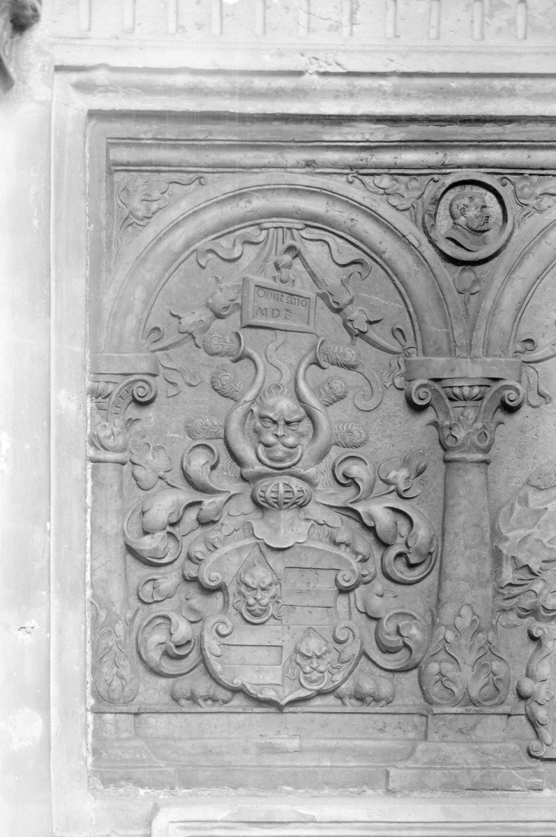 bazylika św. Elżbiety - epitafium Heinricha von Rybisch, skan 1