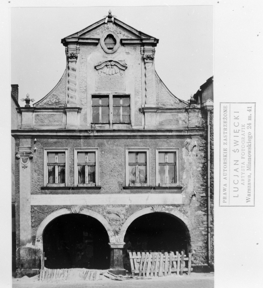 rynek - kamienica, fasada, skan 1