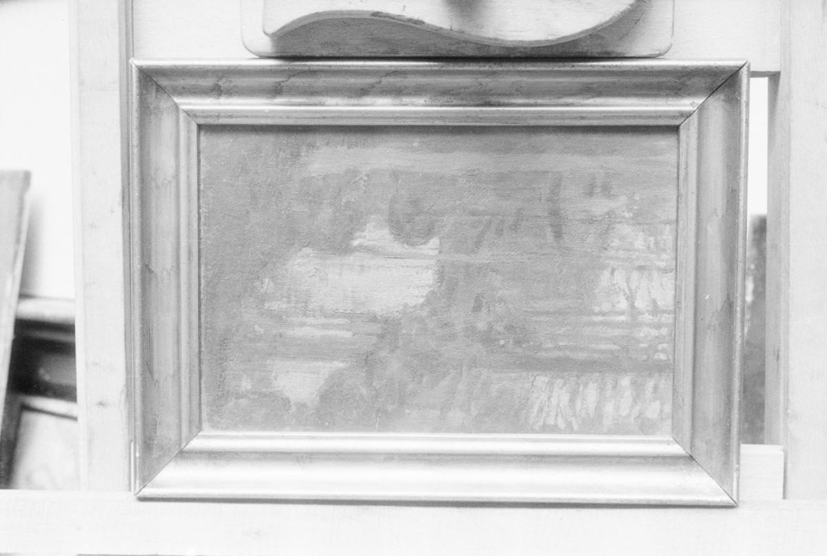 Muzeum Pomorskie w Toruniu, Skoczylas Władysław :Mokradło w lesie", 260x170 mm, skan 1