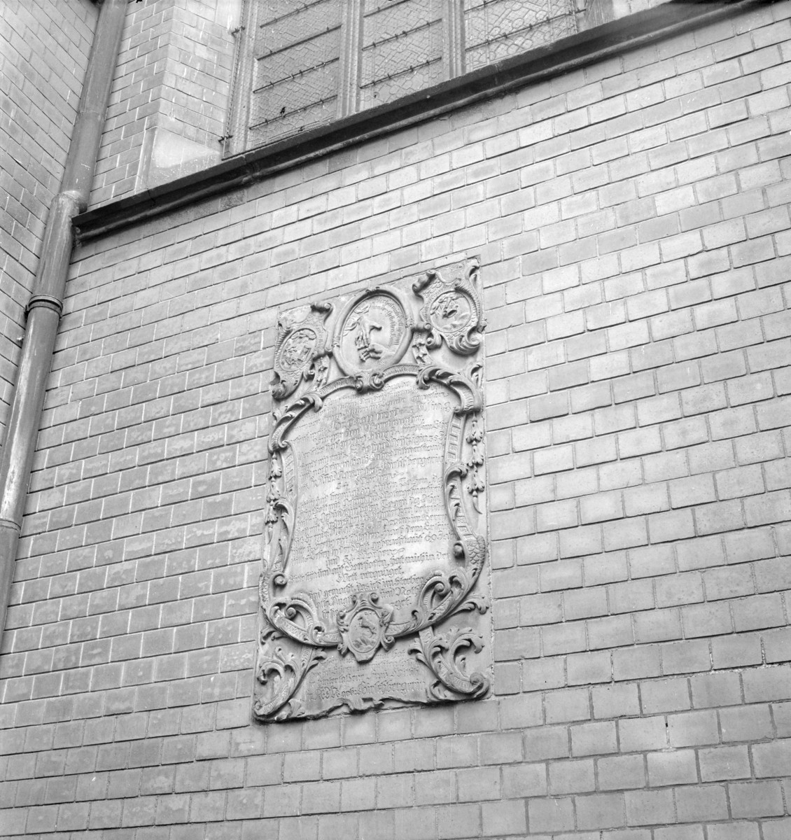 Ewangelicki kościół Marii Panny - epitafium Gottfrieda Illing † 1733, skan 1