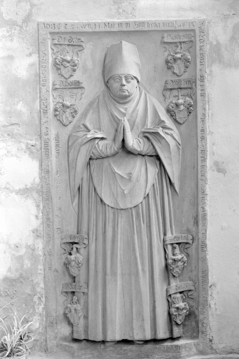 katedra św. Elżbiety - epitafium Anny von Näfen und Olischau zd. Duhrn von Schöna, skan 1