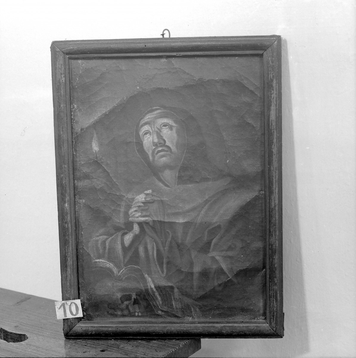 klasztor ss. Benedyktynek - obraz św. Franciszka XVIII w., skan 1