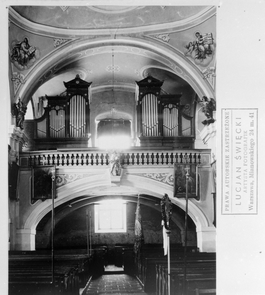 kościół św. Doroty - empora, skan 1